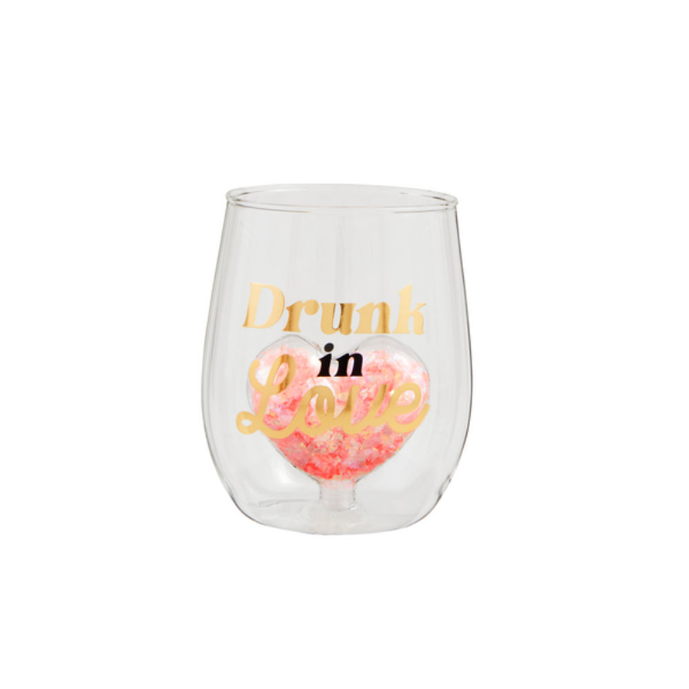 Mud Pie Wedding Wine Glass
