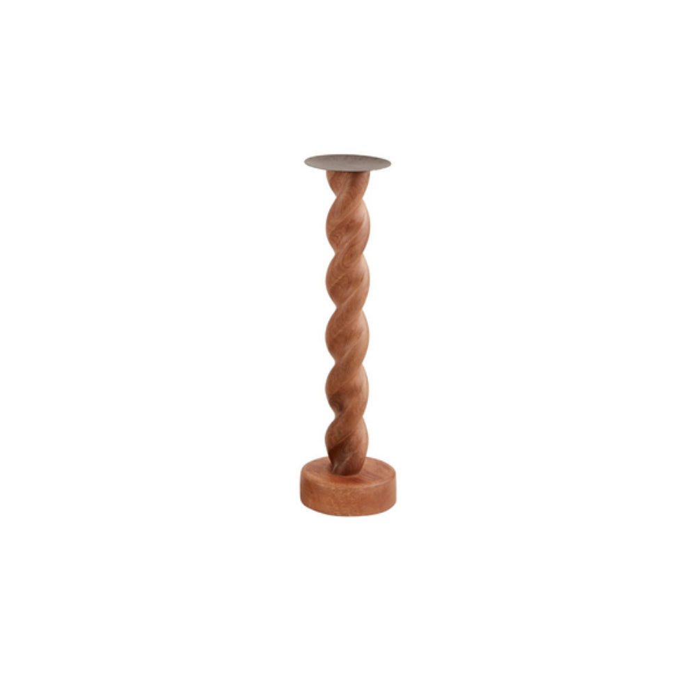 Mud Pie Twisted Candlestick