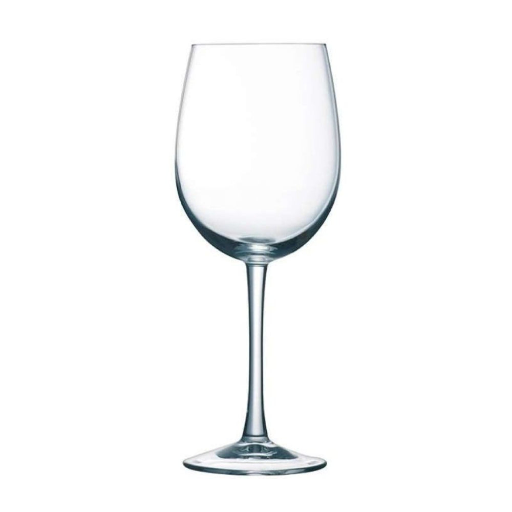 Glass Etched Wine Glass