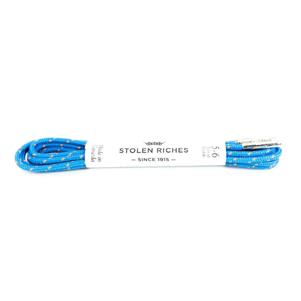 Stolen Riches Dress Shoelaces Kiona Blue Stolen Riches Dress Shoelaces Kiona Blue