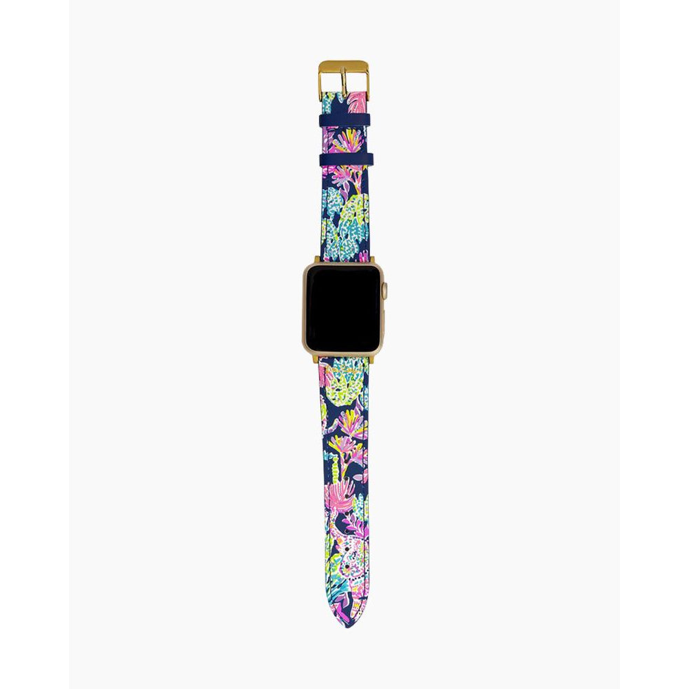 Lilly Pulitzer Leather Apple Watch Band