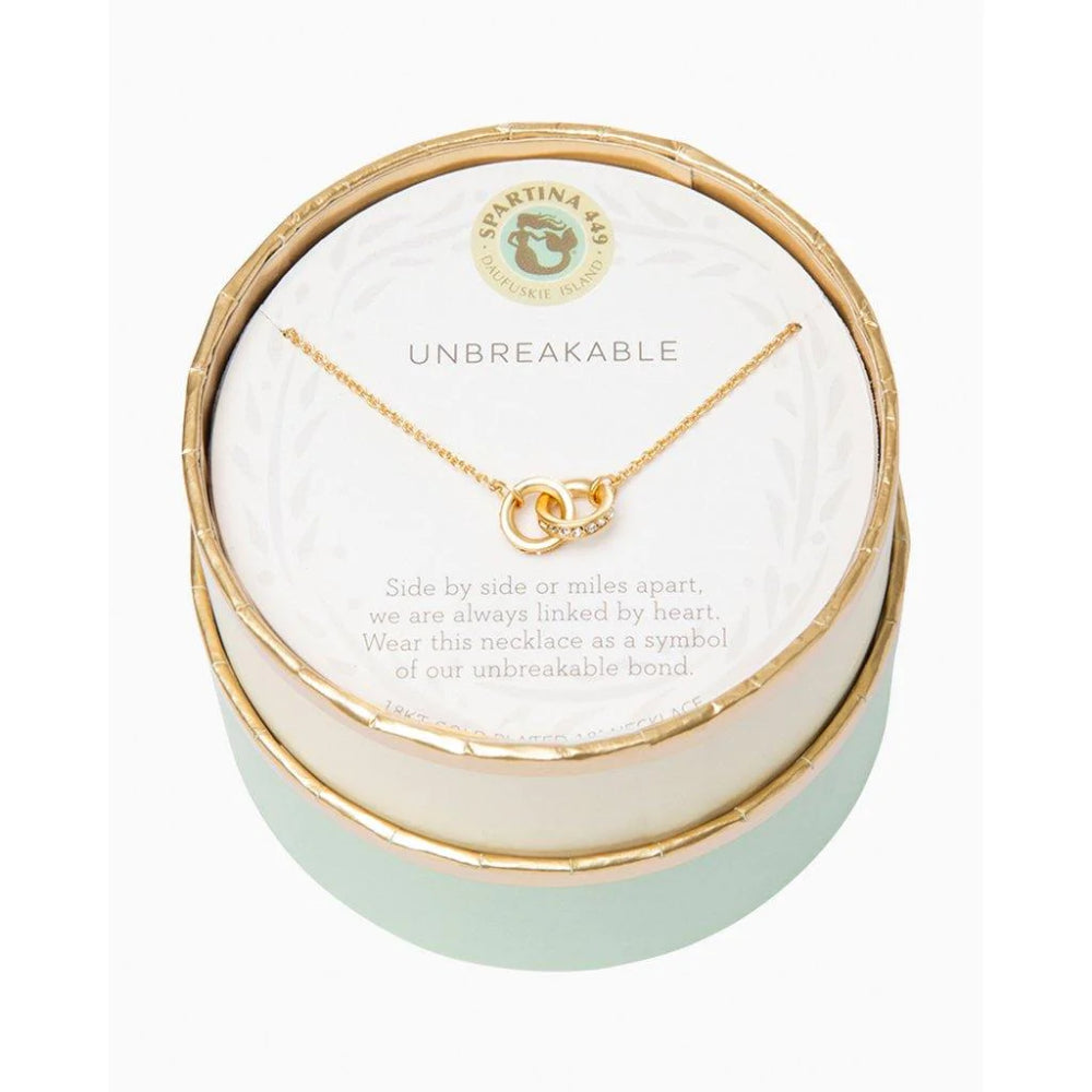 Spartina Sea La Vie Necklace 18" Unbreakable Double Rings