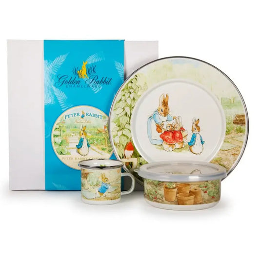 Golden Rabbit Peter Rabbit Child Set