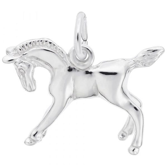 Sterling Silver Horse Charm
