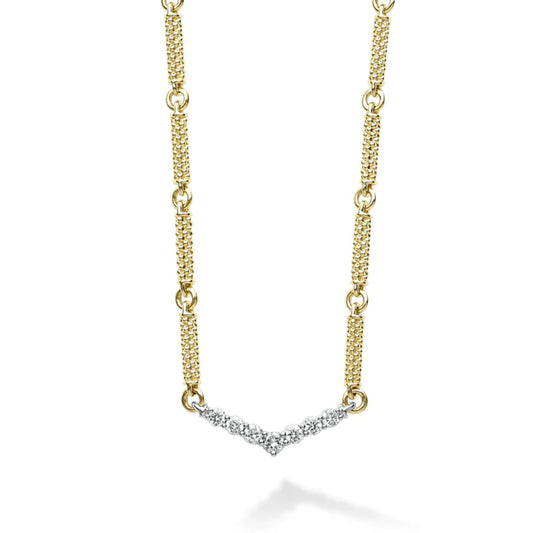 Lagos Superfine Diamond Station Necklace
