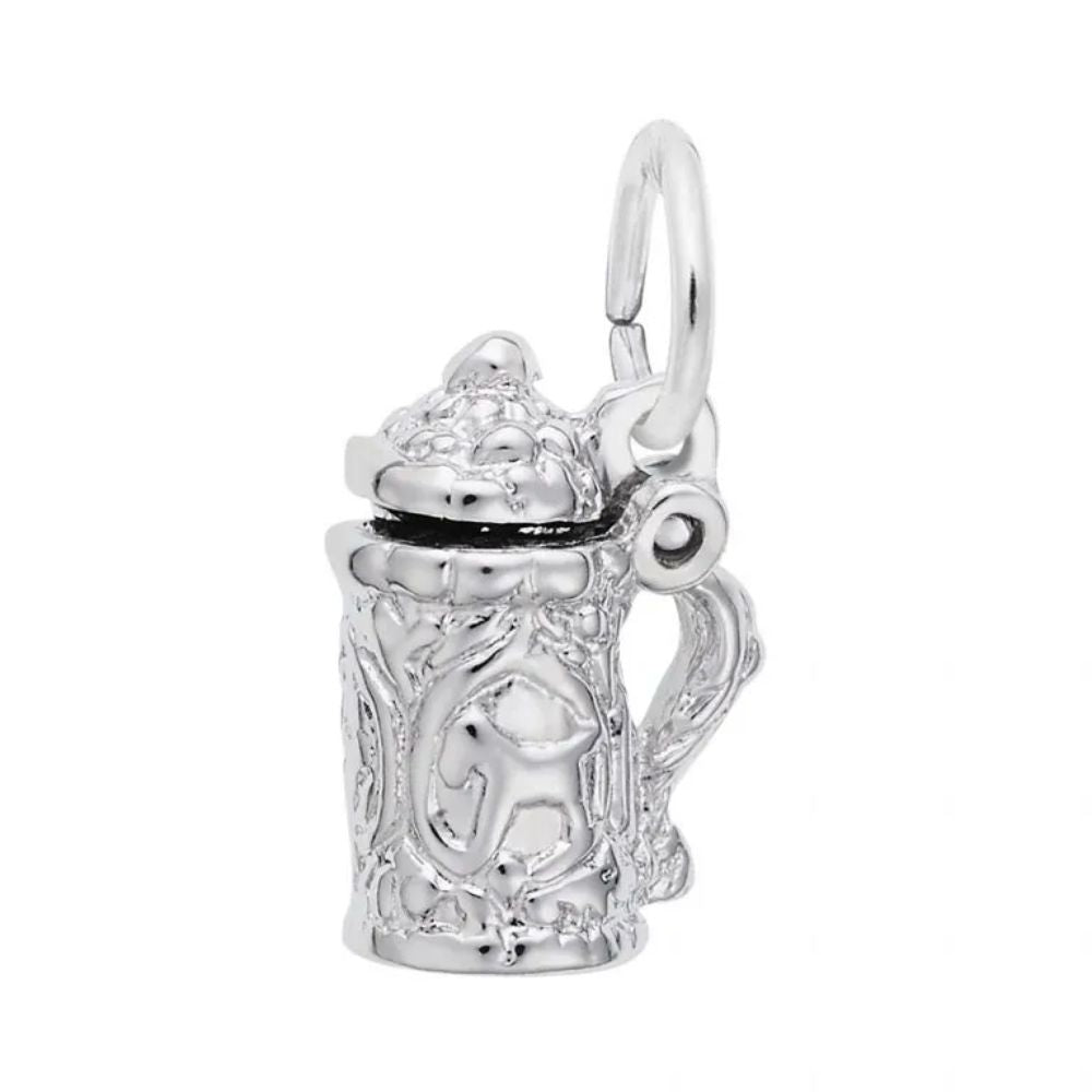 Sterling Silver Beer Stein Charm