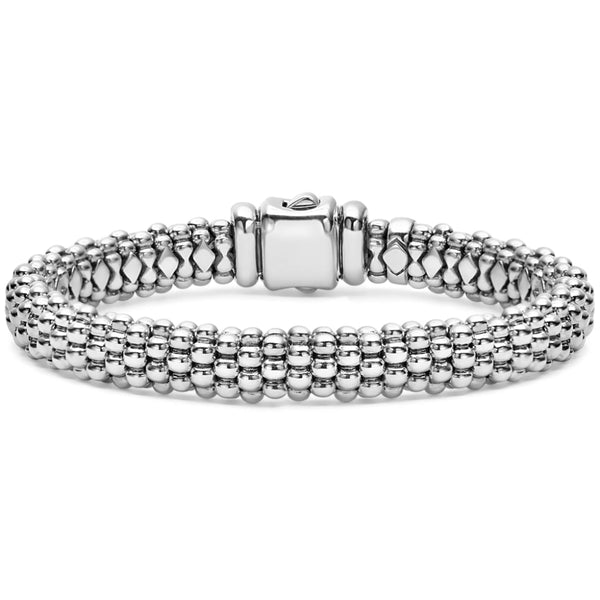 Lagos Signature Caviar 9mm Silver Caviar Bracelet – Smyth Jewelers