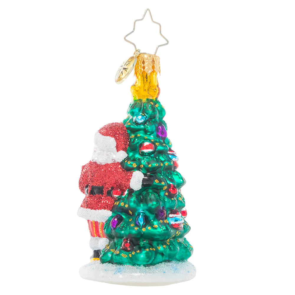 Christopher Radko Two Talented Tree Trimmers Gem Ornament