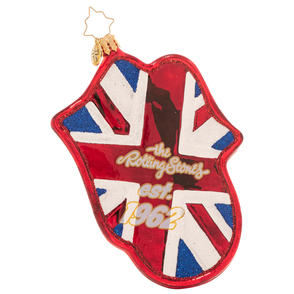 Christopher Radko Rolling Stones Diamond Anniversary Ornament