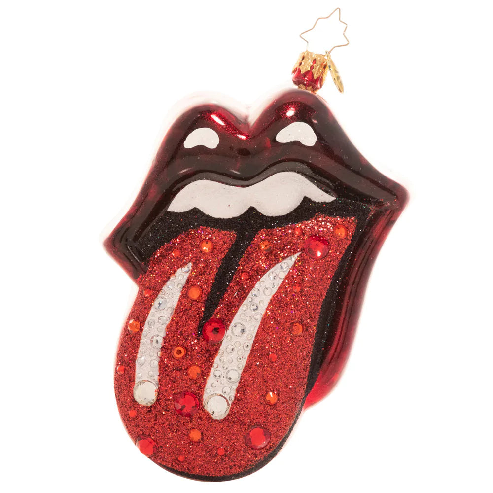 Christopher Radko Rolling Stones Diamond Anniversary Ornament