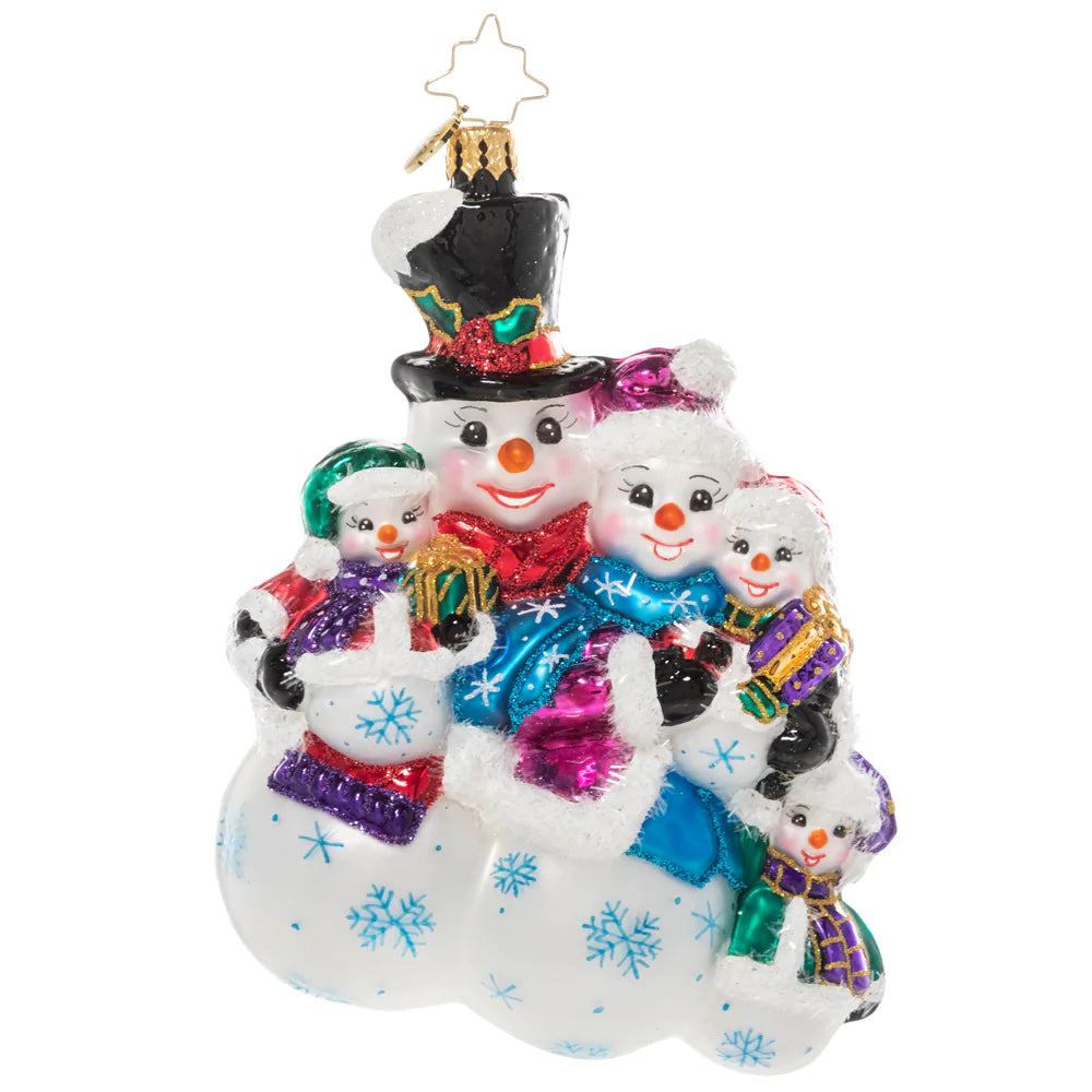 Christopher Radko The Frosty Family Ornament