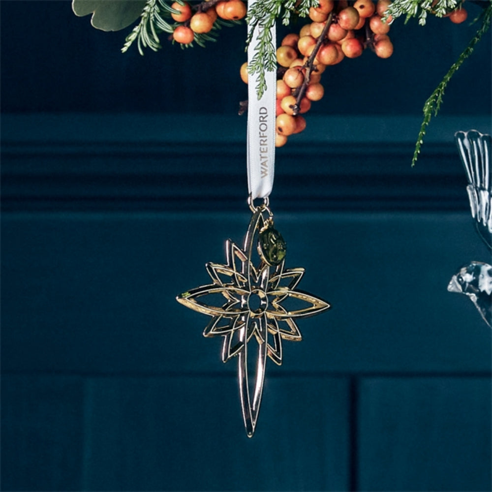 Waterford 2022 Golden Star Ornament