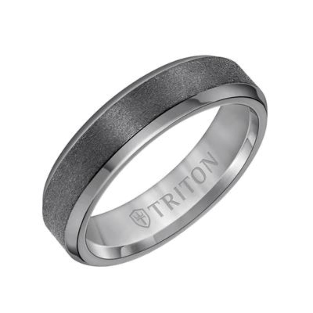 Frederick Goldman Tantalum Wedding Band