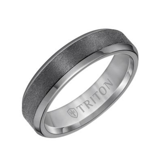 Frederick Goldman Tantalum Wedding Band
