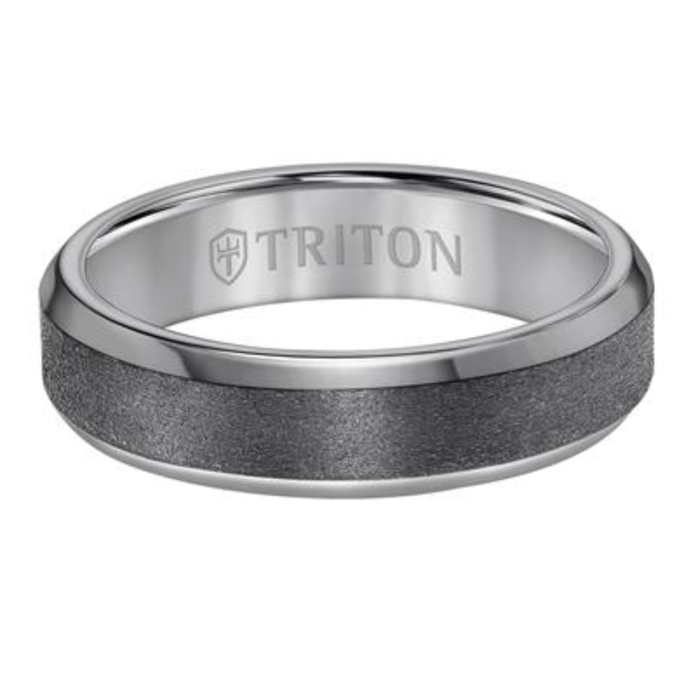 Frederick Goldman Tantalum Wedding Band
