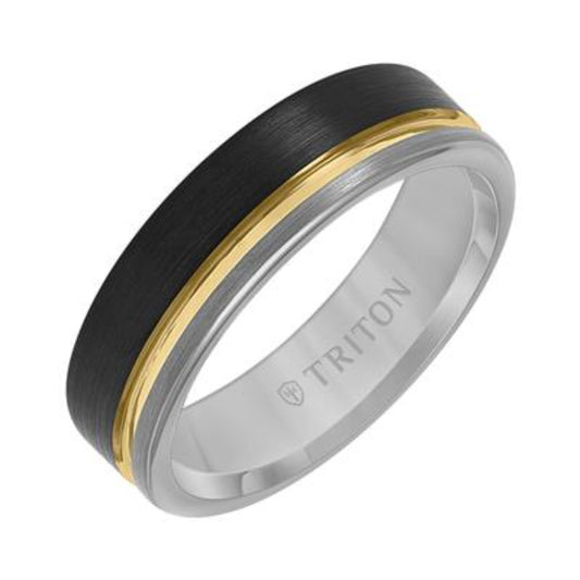 Frederick Goldman Gents Tungsten Wedding Band