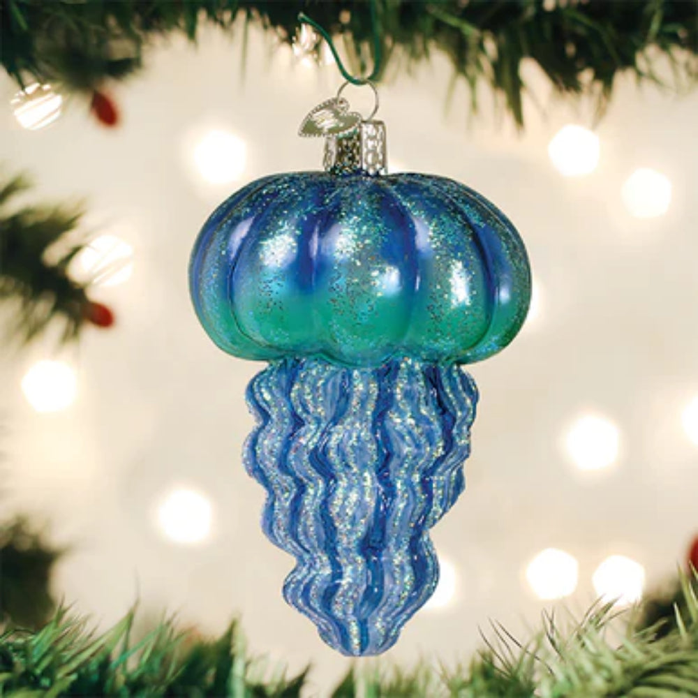 OWC Blue Jellyfish Ornament