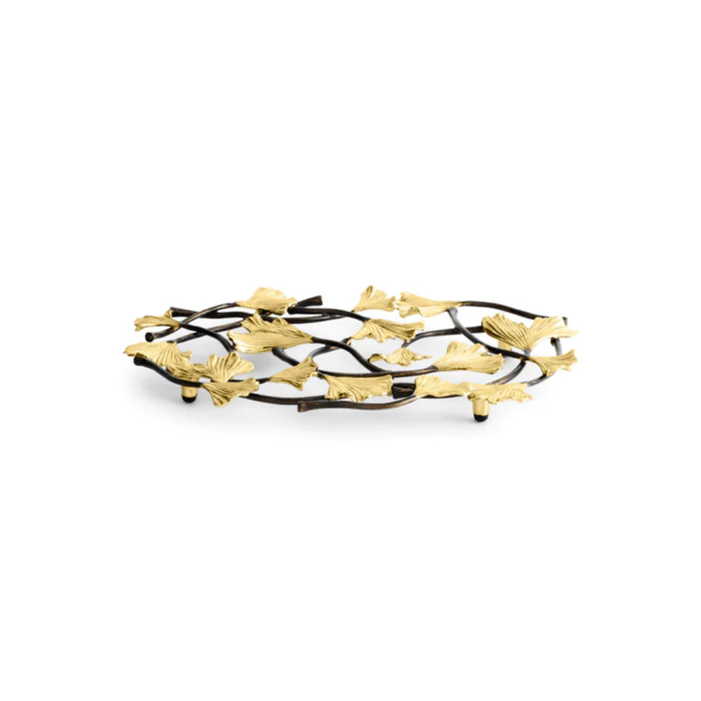 Michael Aram Golden Ginkgo Trivet