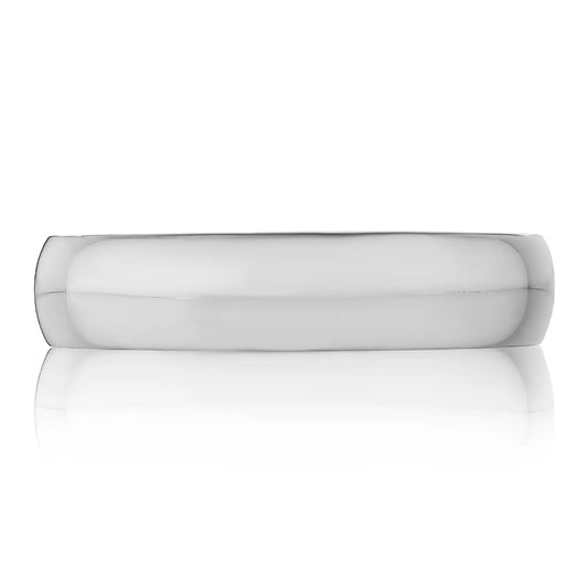 Tacori 18k Classic High Polish Rounded Mens Wedding Band