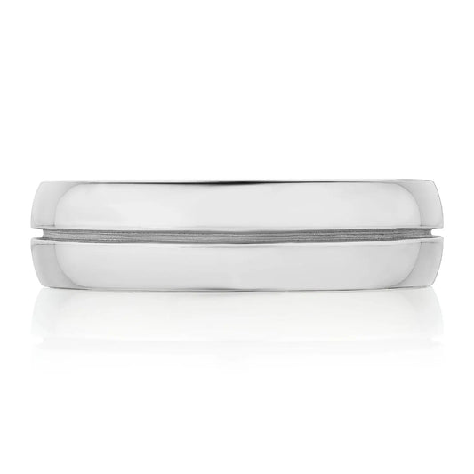 Tacori  18k Classic Streamline High Polish Men's Wedding Band