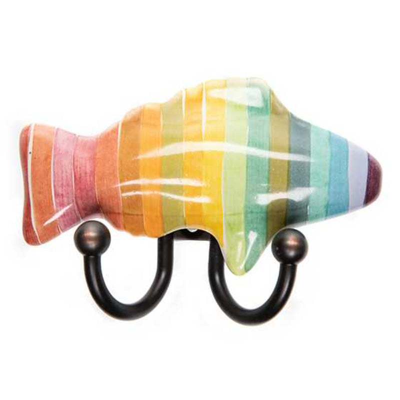 MacKenzie-Childs Fish Hook Right - Rainbow
