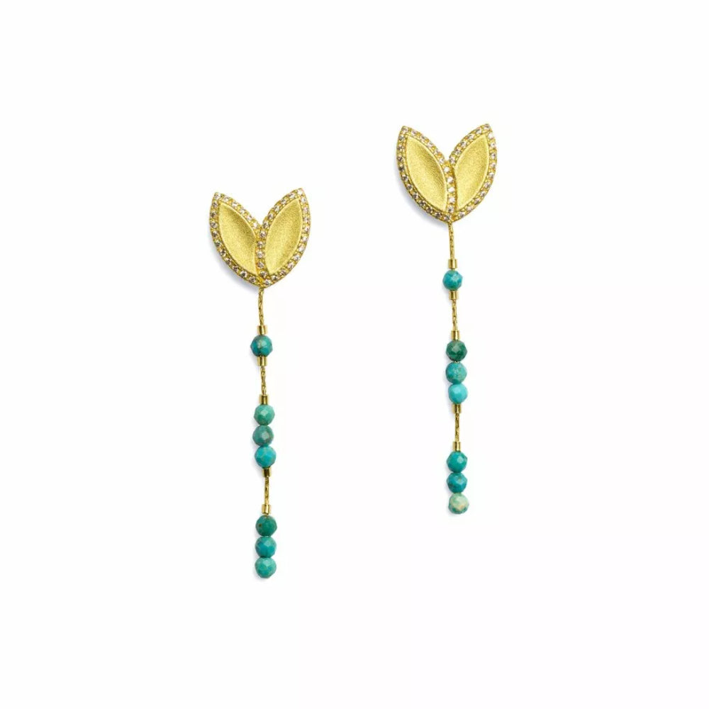 Bernd Wolf Navendi Turquoise Earrings