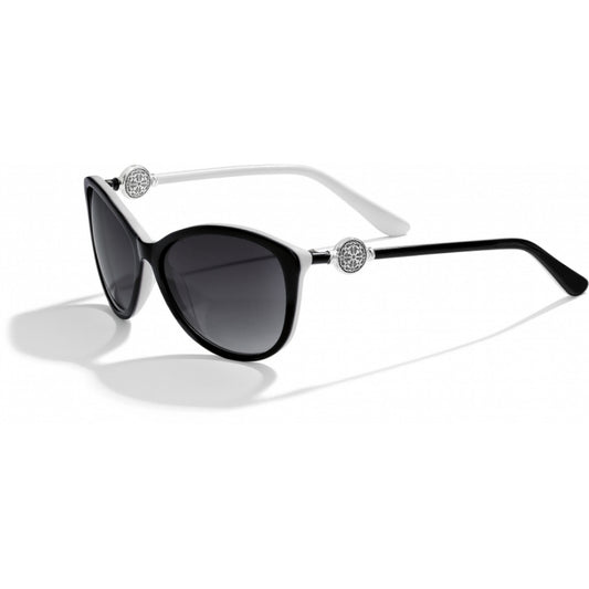 Brighton Ferrara Sunglasses- Black & White