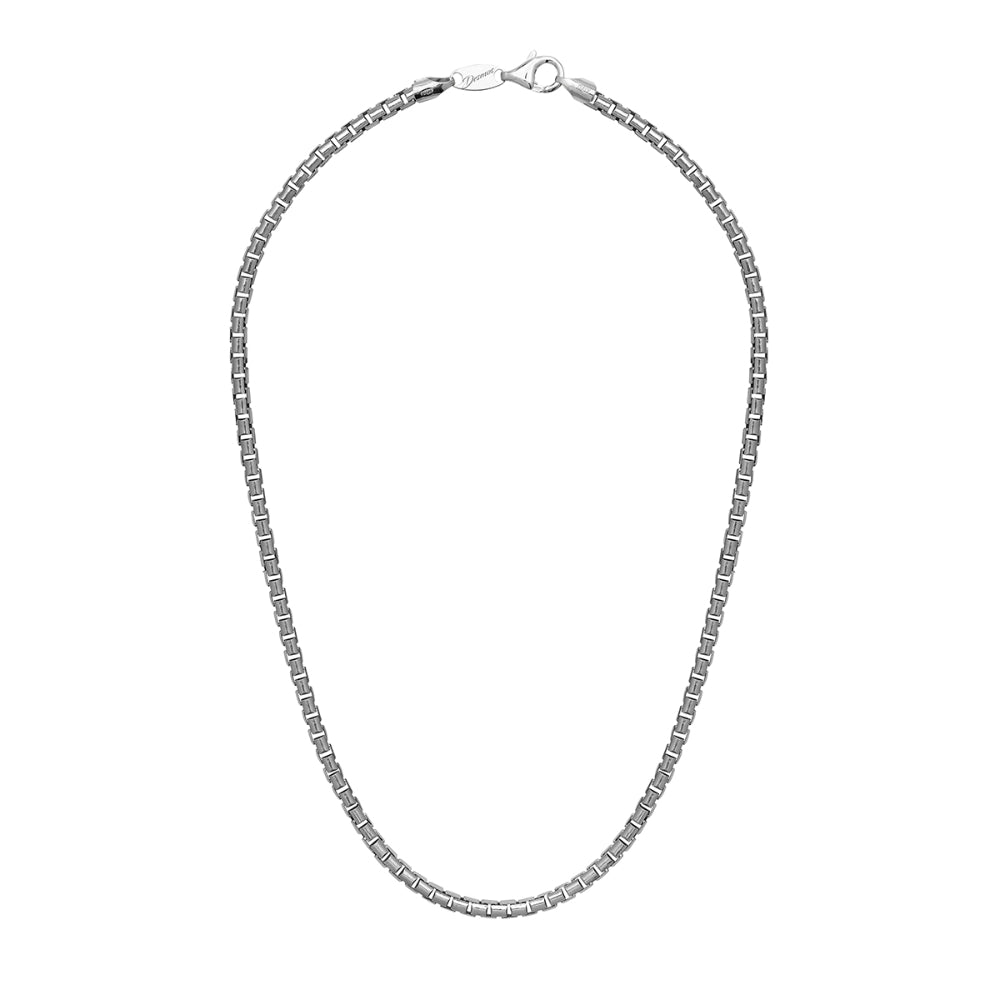 Desmos Sterling Silver Venetian Box Chain