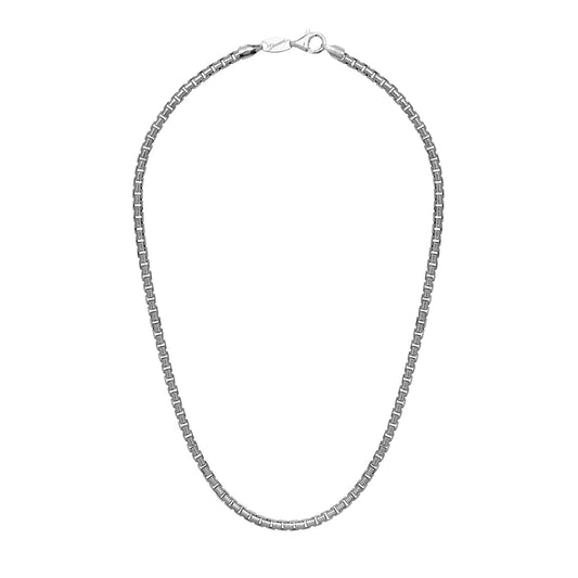 Desmos Sterling Silver Venetian Box Chain