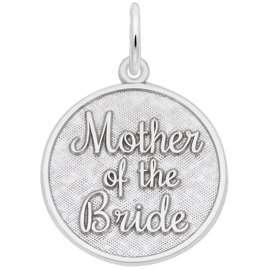 Sterling Silver Mother of the Bride Charm