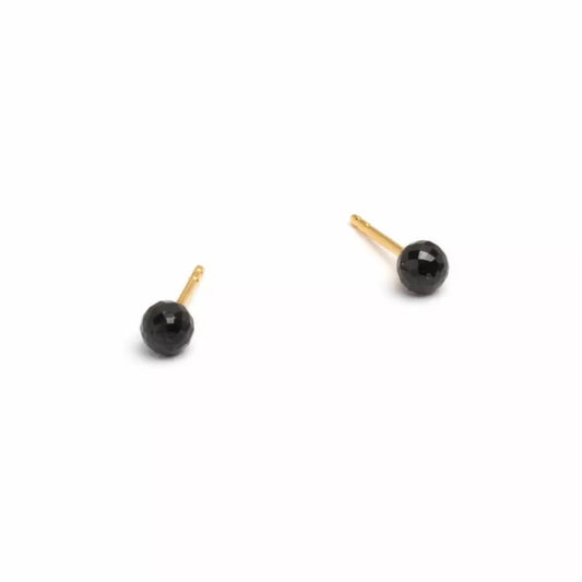 Bernd Wolf Kugel 4mm Spinel Stud Earrings