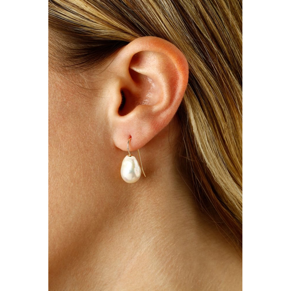 Bloomingdale's Freshwater Baroque Pearl Drop Earrings in 14K Yellow Gold - 100% Exclusive