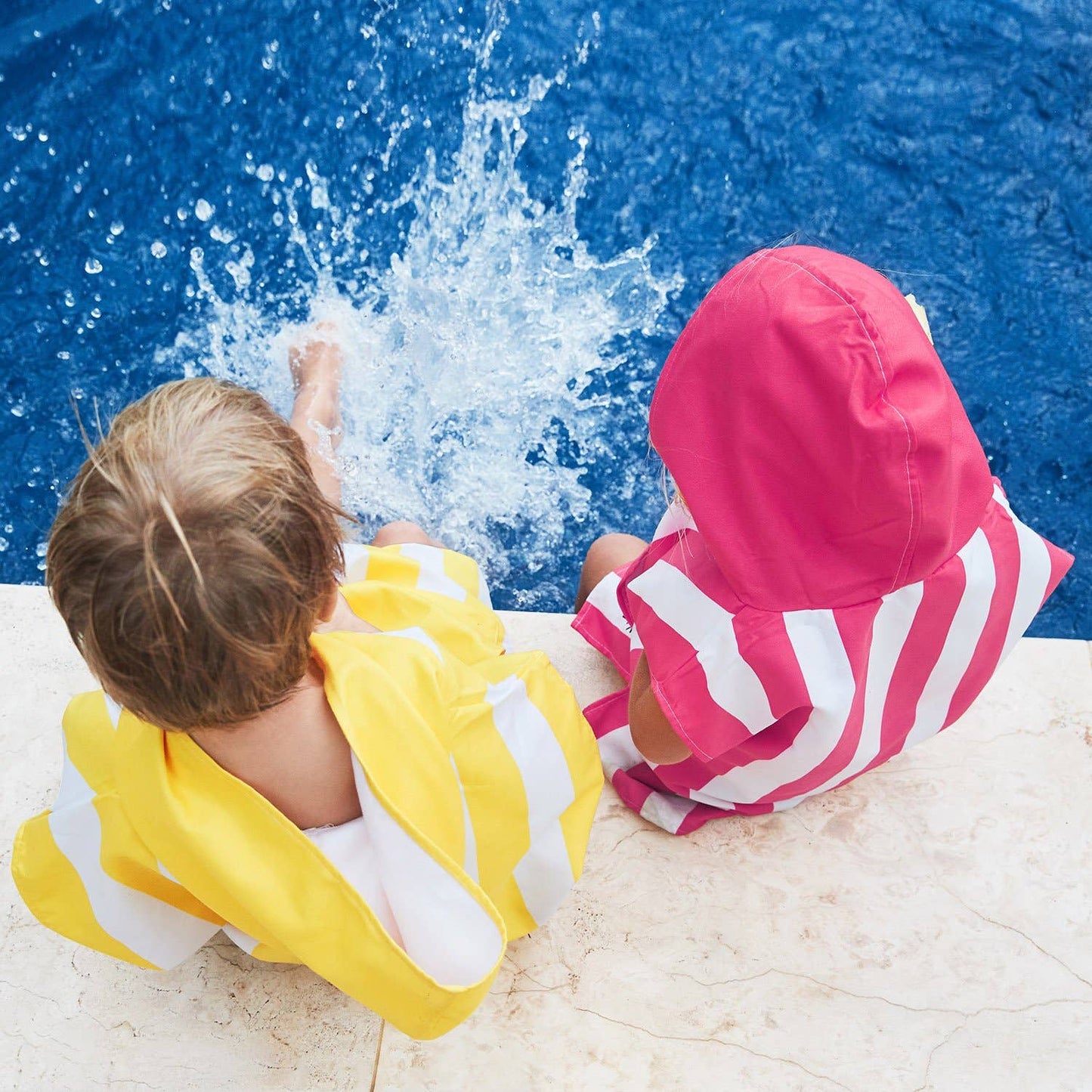 Dock & Bay Kids Quick Dry Hooded Towel - Boracay Yellow