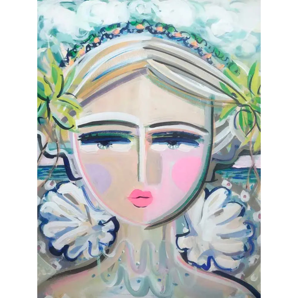 She Is Fierce Stretched Canvas