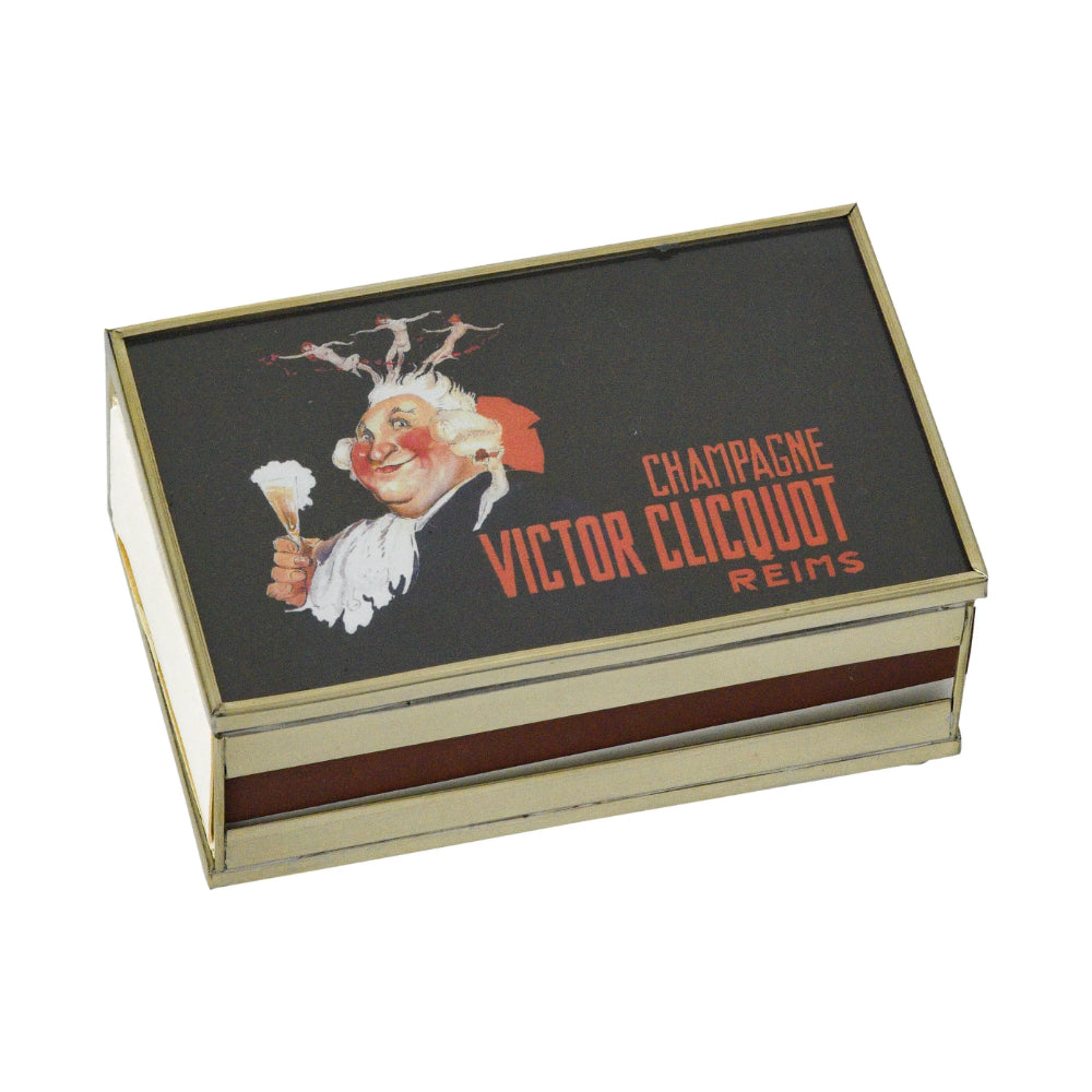JM Piers Victor Clicquot Matchbox Cover