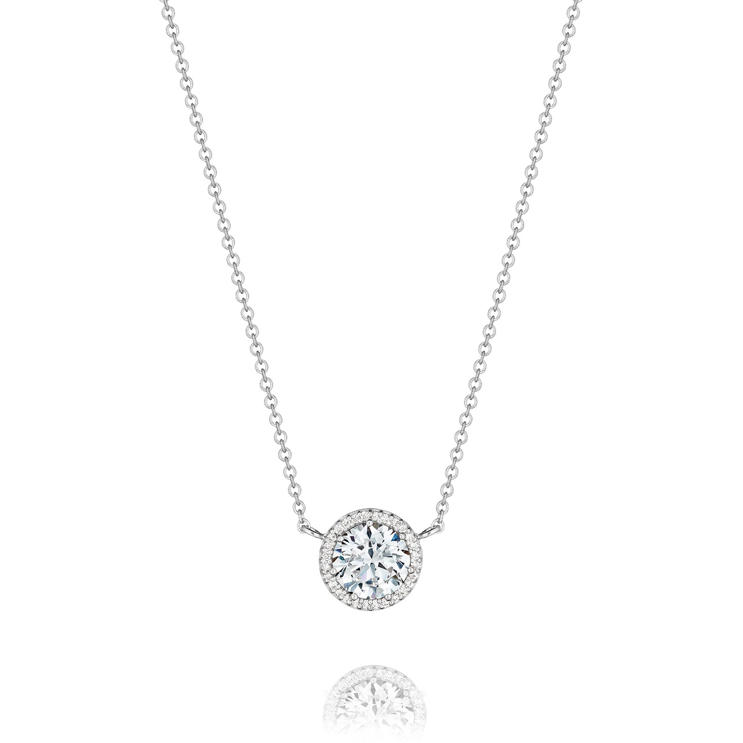 Tacori Bloom Diamond Necklace 14kt White Gold
