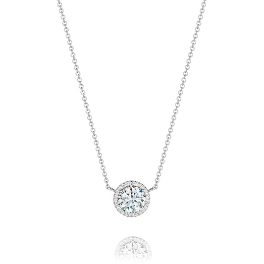 Tacori Bloom Diamond Necklace 14kt White Gold
