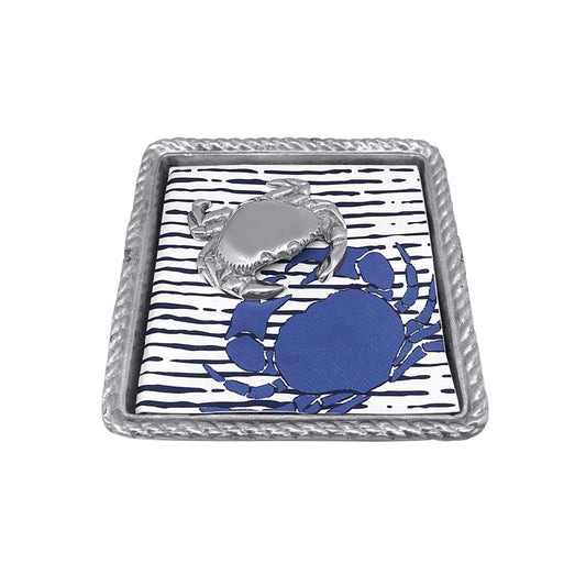 Mariposa Crab Rope Napkin Box