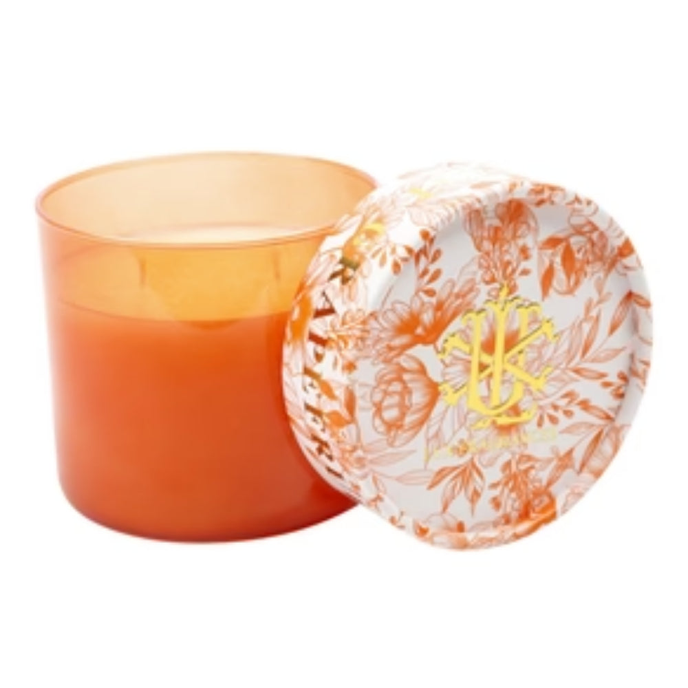 Lux Fragrances Grapefruit 15 oz. 2-Wick Decorative Lid Candle