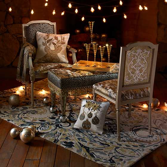 MacKenzie-Childs Golden Hour Chandelier Bench Instore Pick-up