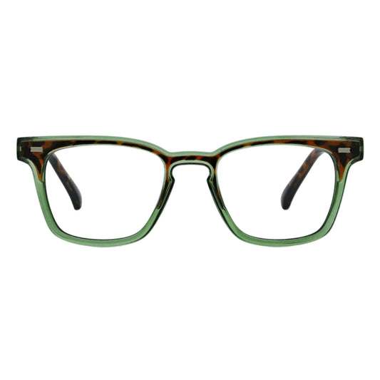 Peepers Blue Light Readers Strut - Green/Tortoise