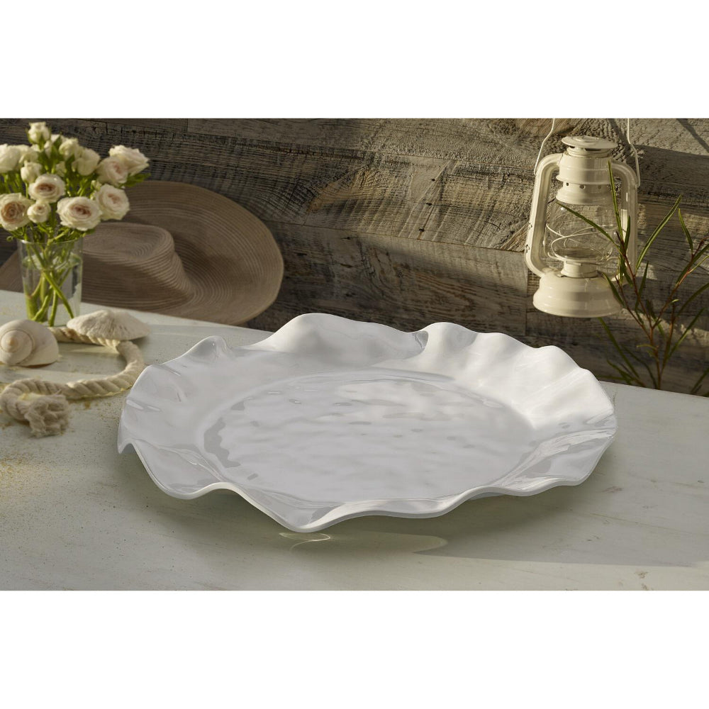 Beatriz Ball VIDA Havana White Round Platter