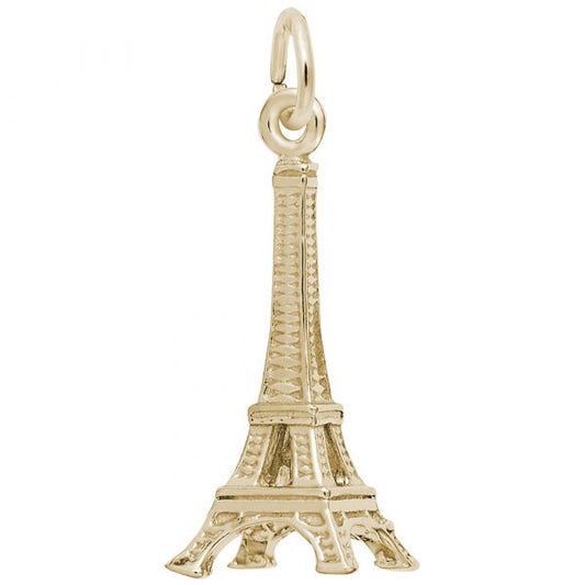 14K Yellow Gold Eiffel Tower Charm