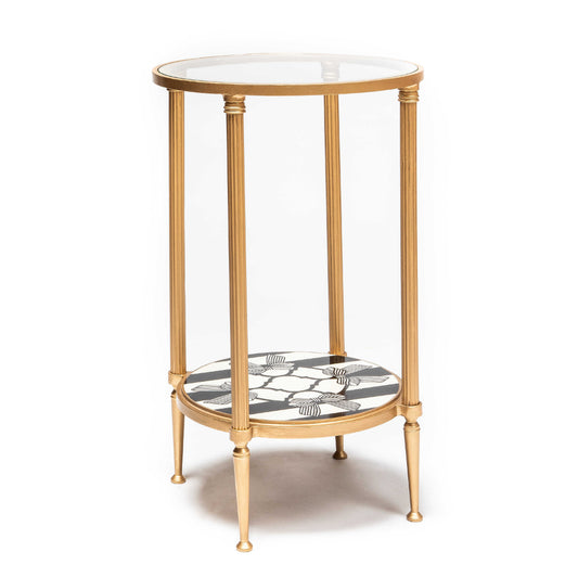 MacKenzie-Childs Pretty As A Bow Accent Table *In-Store Pickup Only*