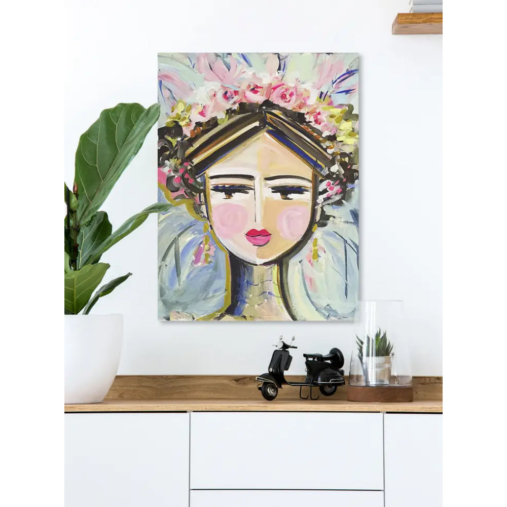 She Is Fierce Stretched Canvas