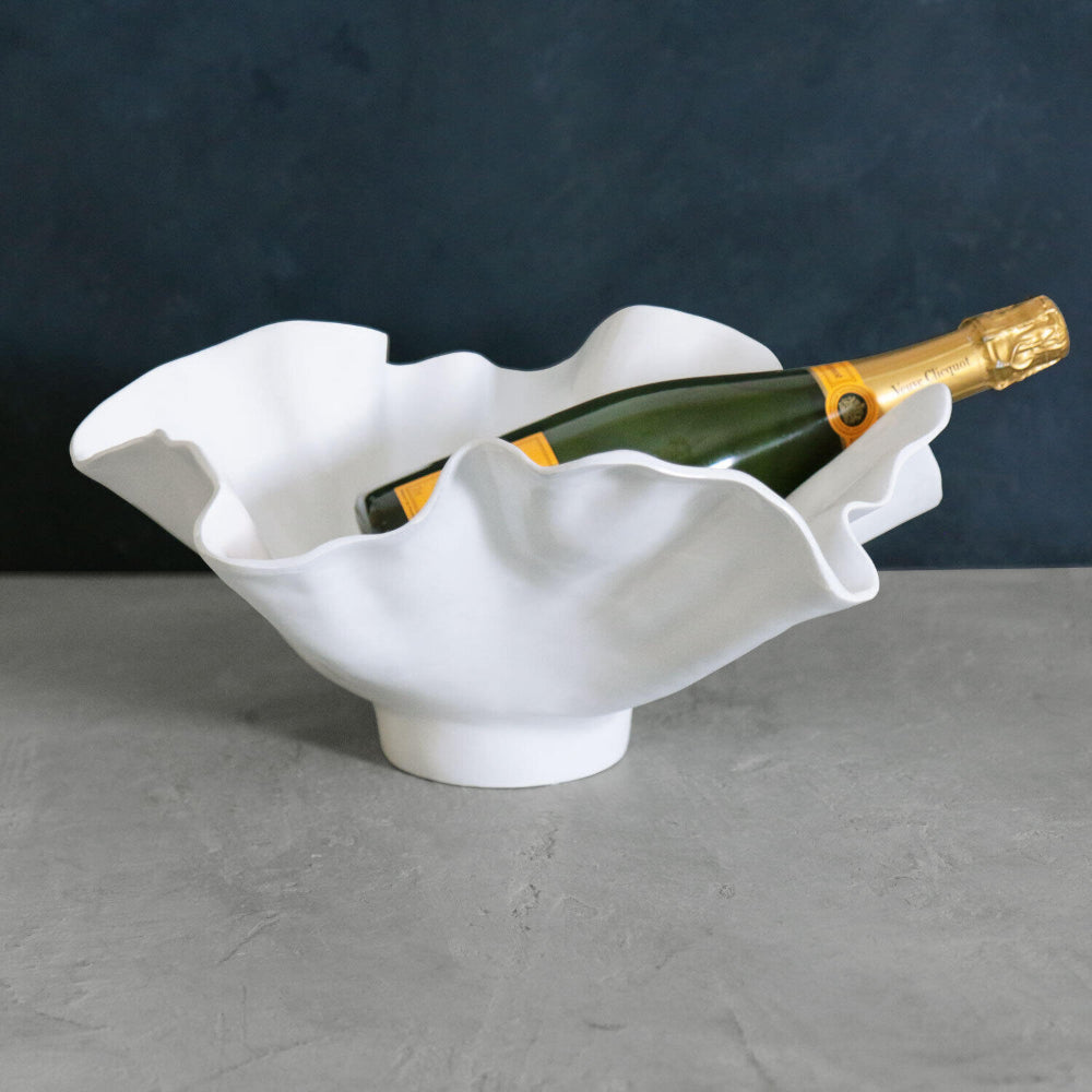 Beatriz Ball VIDA Bloom Wine Bucket- White