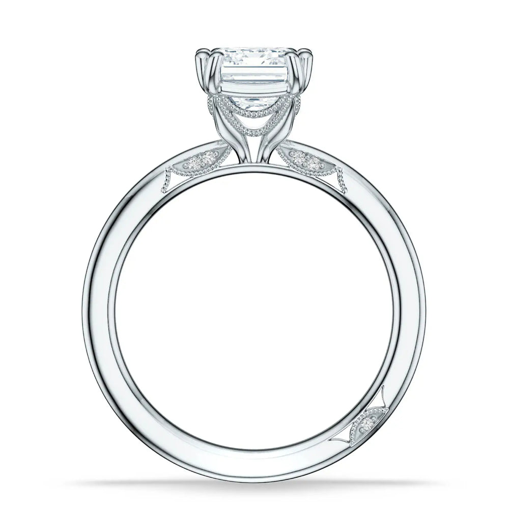 Tacori Simply Tacori Emerald Solitaire Engagement Ring