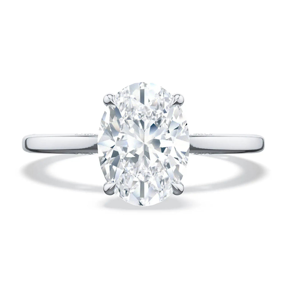 Tacori Simply Tacori Oval Solitaire Engagement Ring