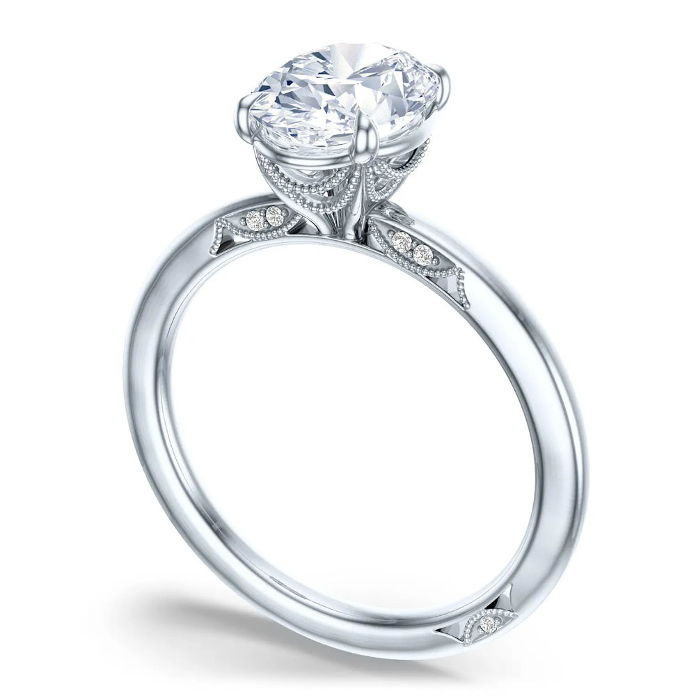 Tacori Simply Tacori Oval Solitaire Engagement Ring