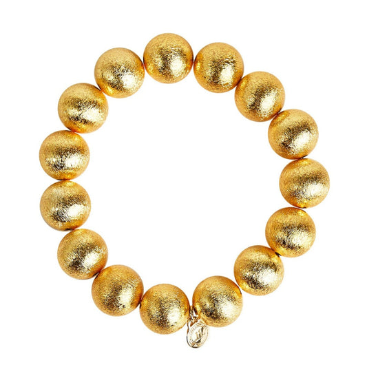 Lisi Lerch Georgia Gold Beaded Bracelet 14mm